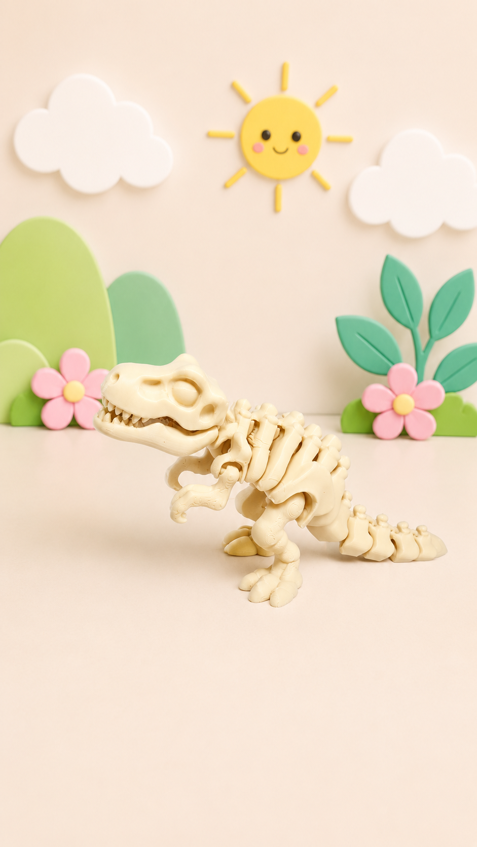 T-Rex Huesitos- figura articulada T-Rex Huesitos- figura articulada